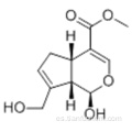 Éster metílico del ácido 1,4a, 5,7a-tetrahidro-1-hidroxi-7- (hidroximetil) -ciclopenta (c) piran-4-carboxílico CAS 6902-77-8